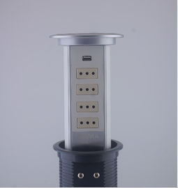 Italy Design Hidden Style Desktop Plug Sockets For Conference Table Worktop